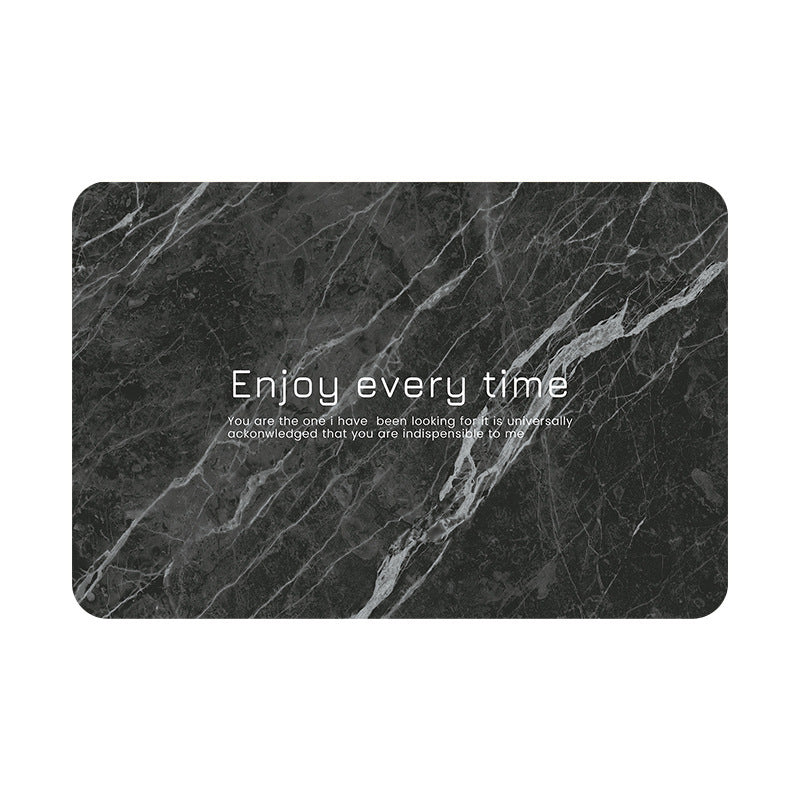 Marble-Inspired Table Mat