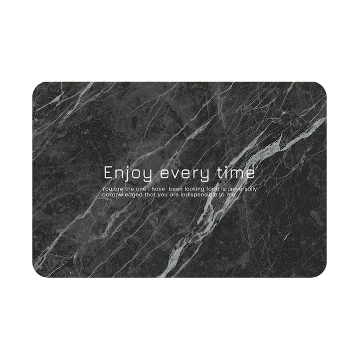 Marble-Inspired Table Mat