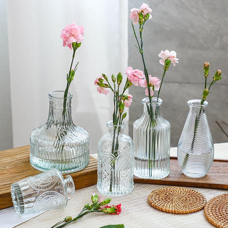 Premium Textured Glass Beverage Container