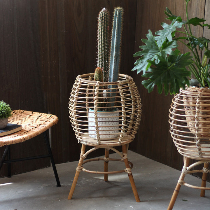 Handmade Rattan Stool