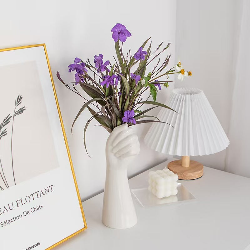 Artistic Hand-Shaped Flower Vase