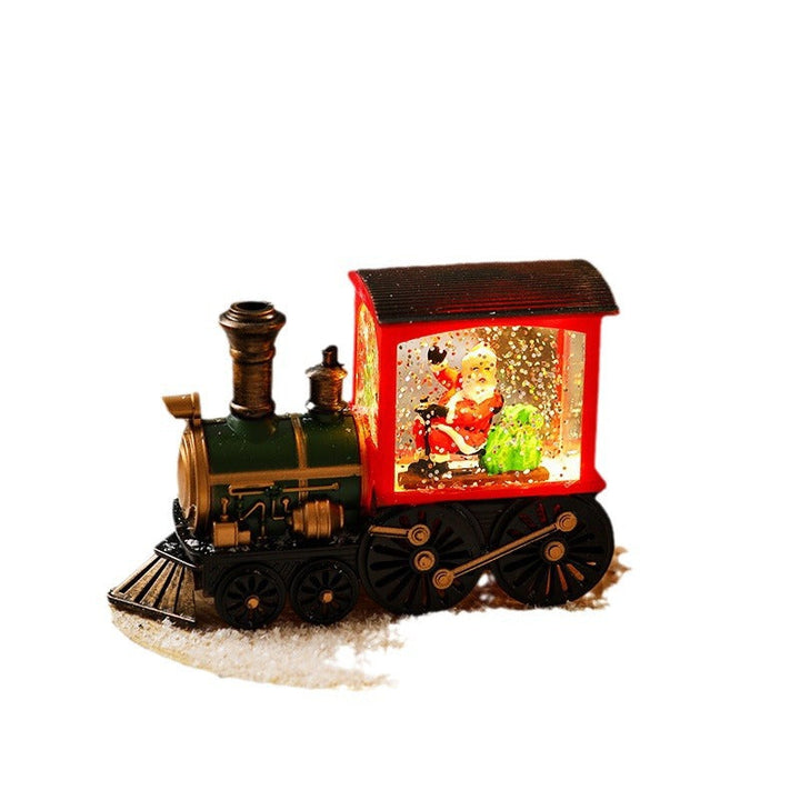 Decorative Snowball Locomotive
