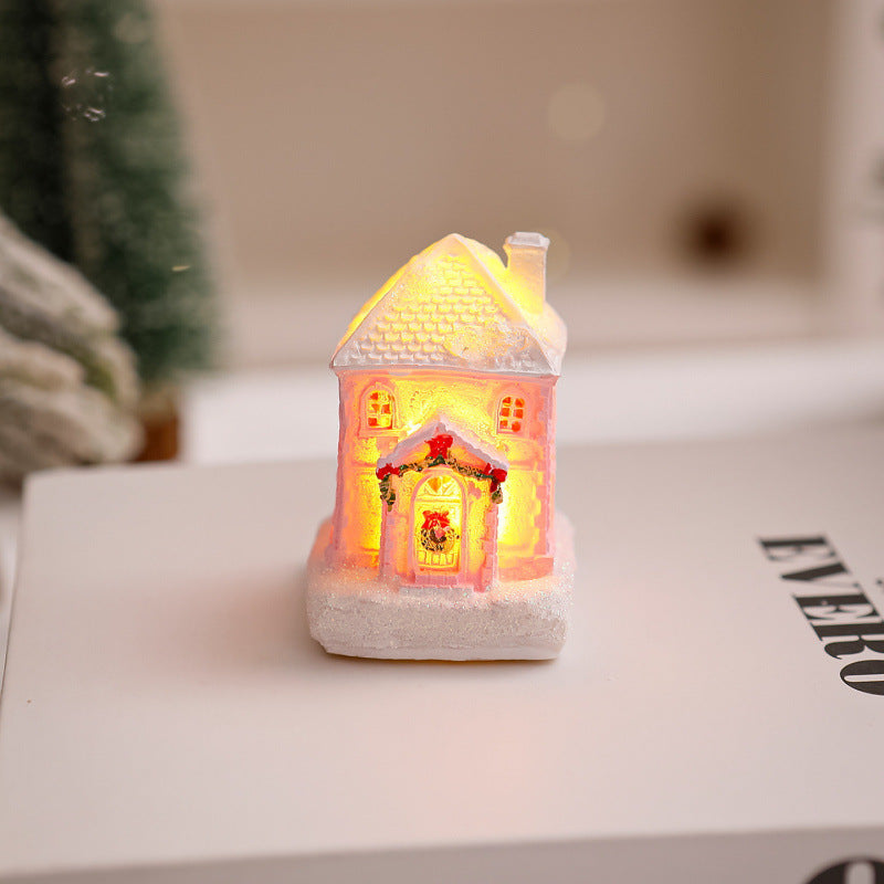 Illuminated Christmas village House Decor