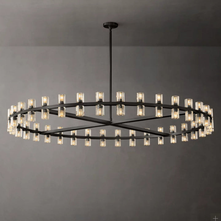 Modern Crystal Circle Light