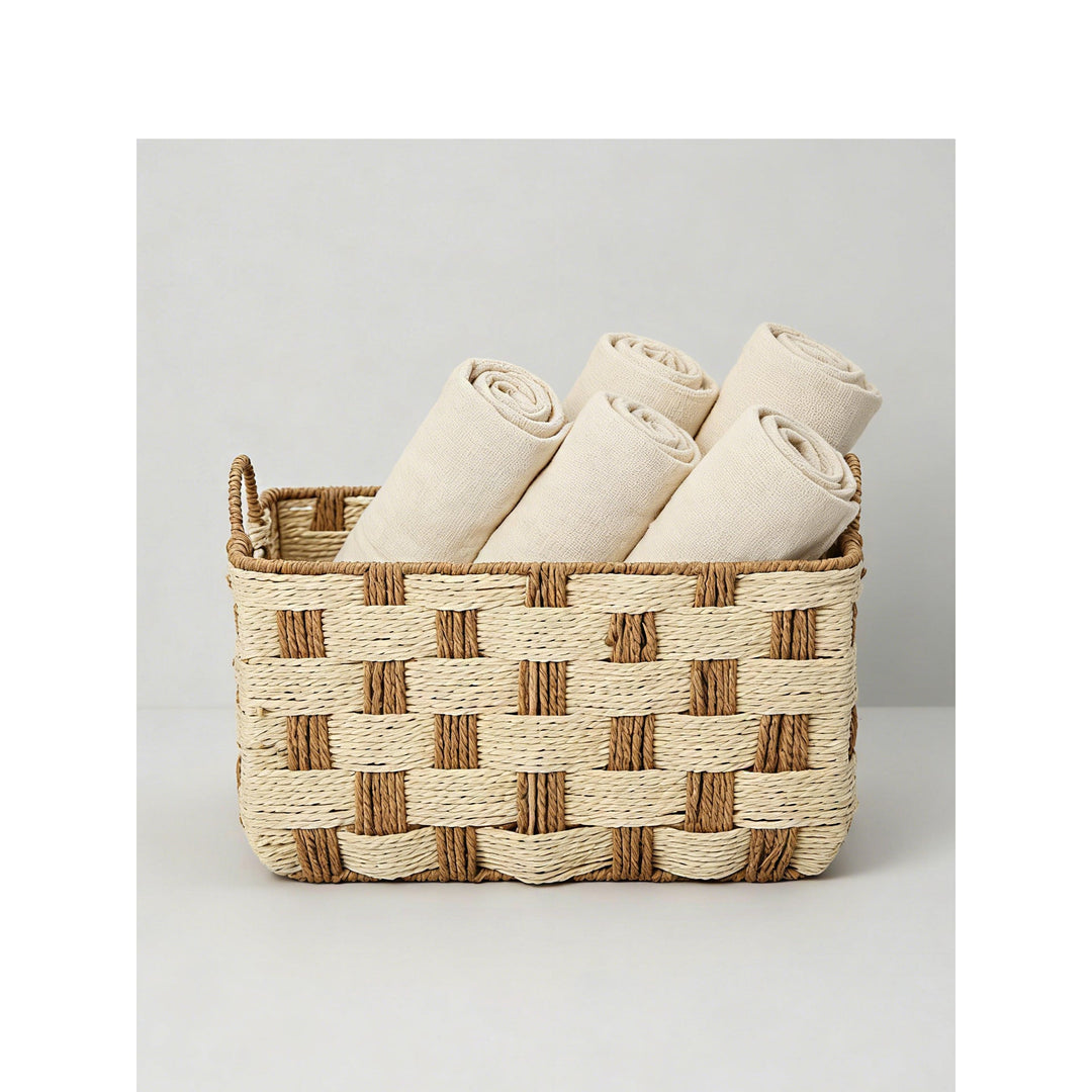 Handcrafted storage basket