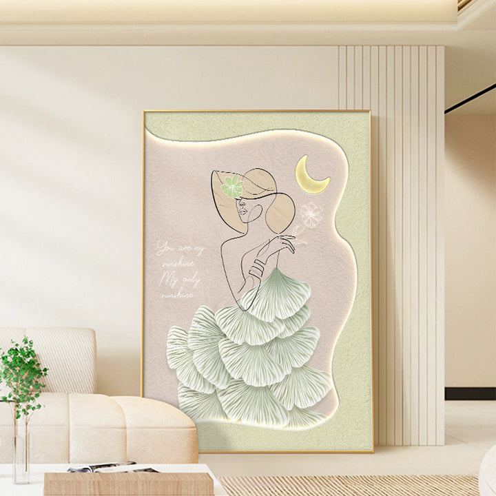Elegant Abstract Art Print
