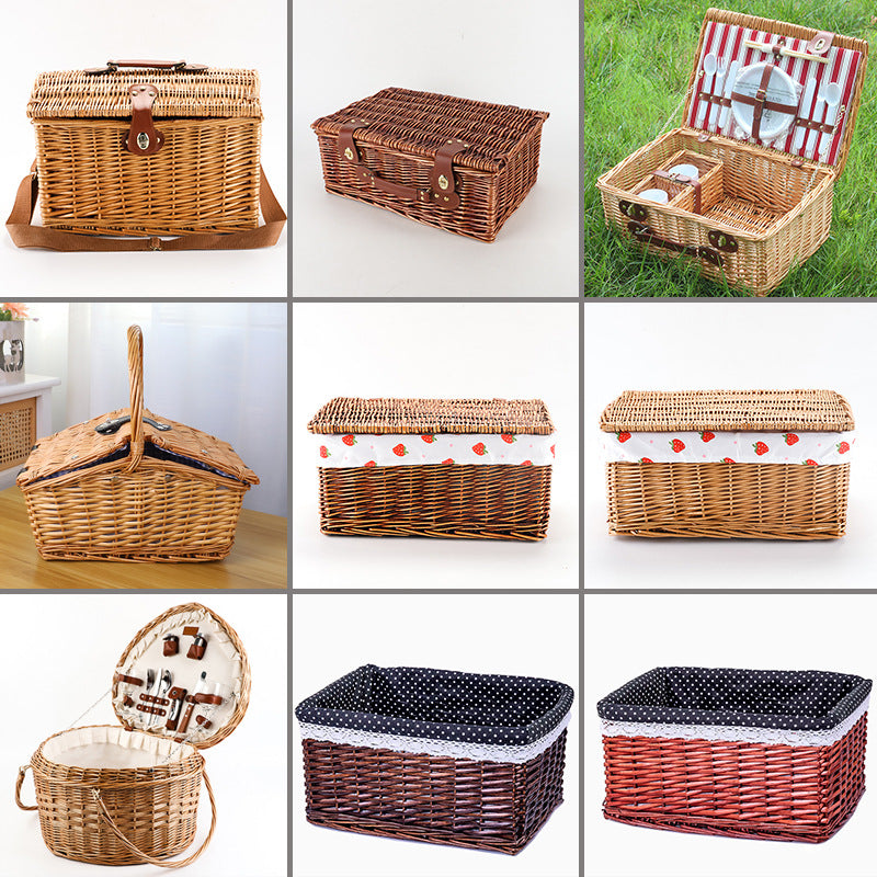 Practical storage basket with padding