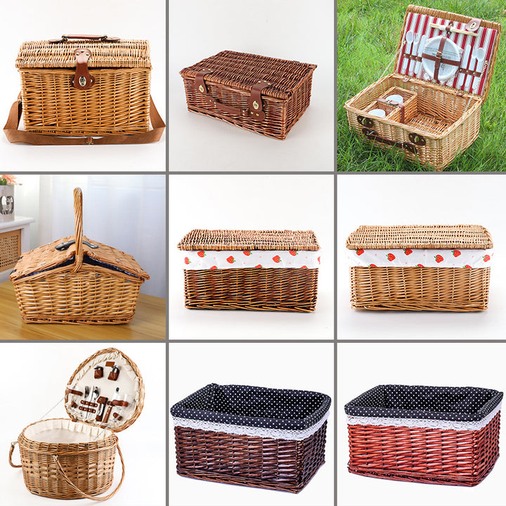 Practical storage basket with padding