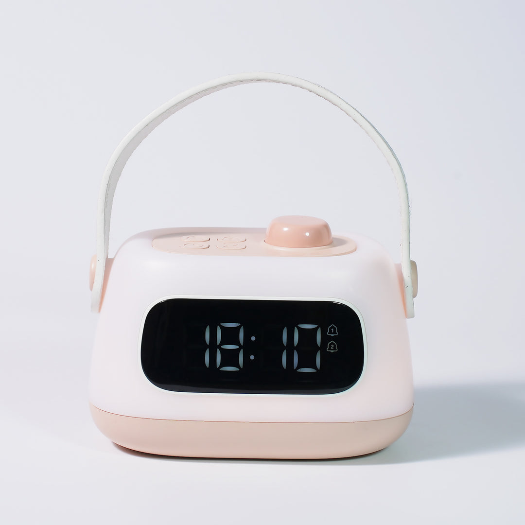 Wearable rechargeable ambient lamp with adjustable warmth dial