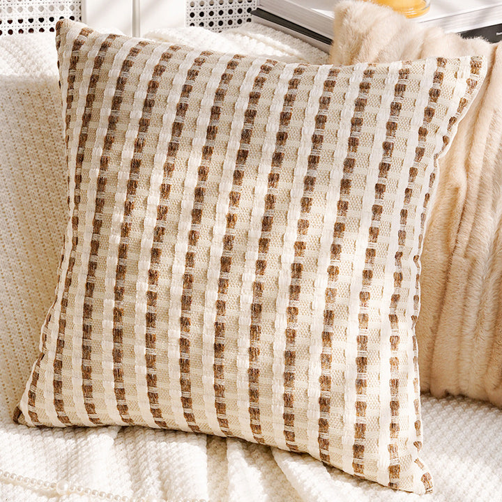 Geometric Patterned Decorative Pillow