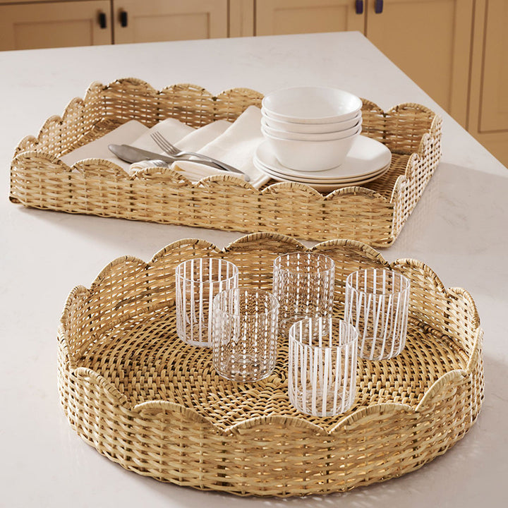Decorative and functional storage basket