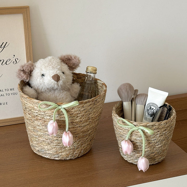 Decorative Woven Storage Basket