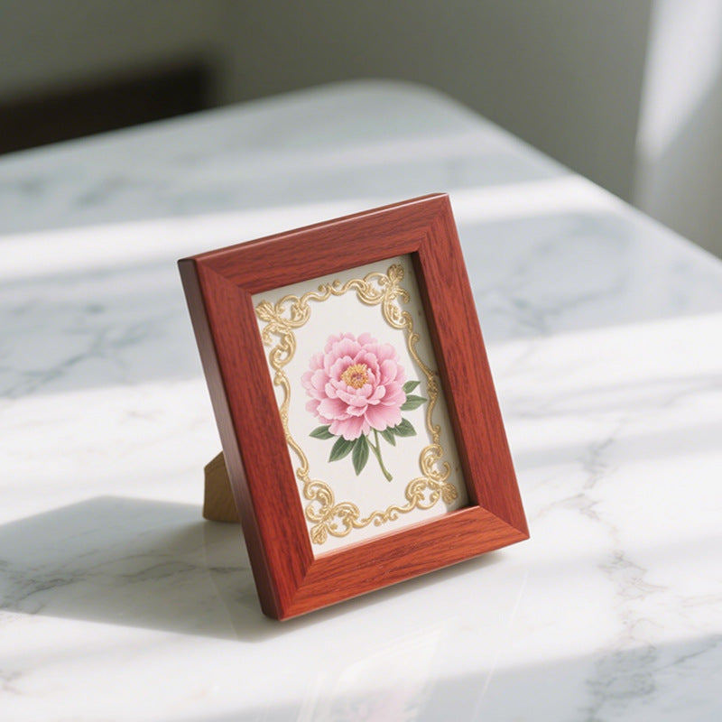 Floral Art Picture Frame