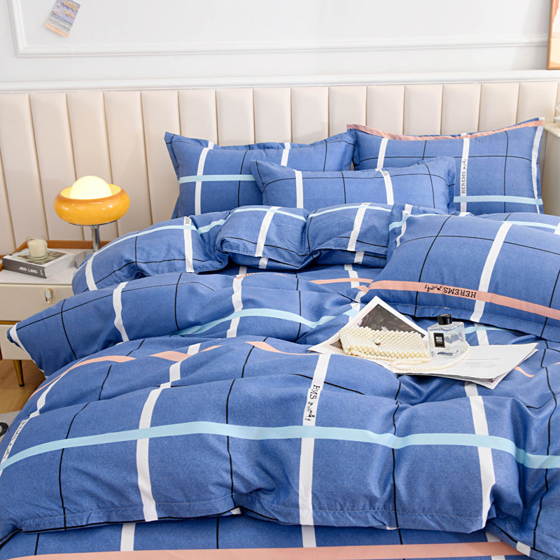 Luxury Floral Print Bedding Set