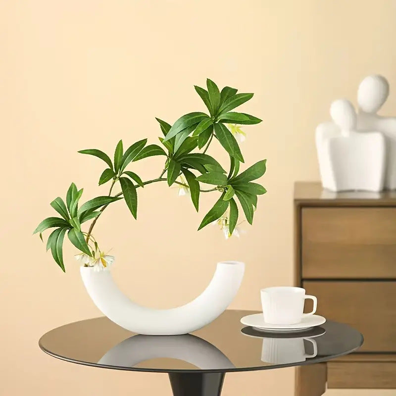 Modern Abstract Ceramic Candle Holder