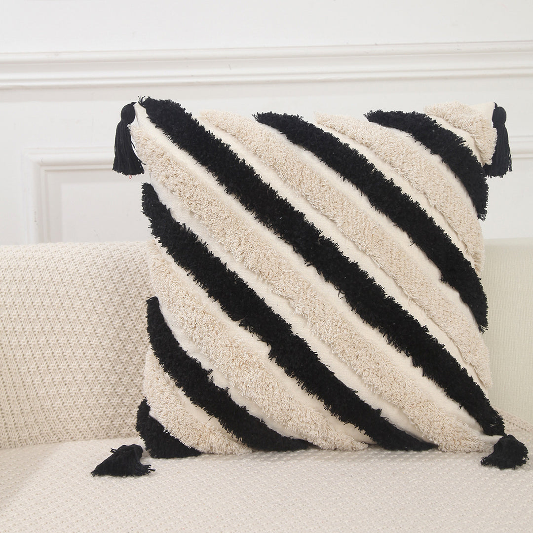 Decorative Textured Throw Cushion