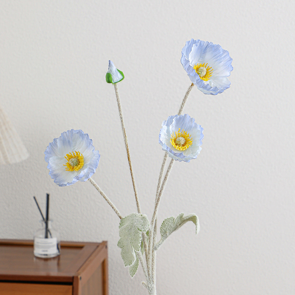 Decorative Art Poppy Bouquet