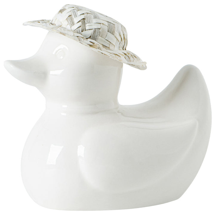Decorative ceramic duck