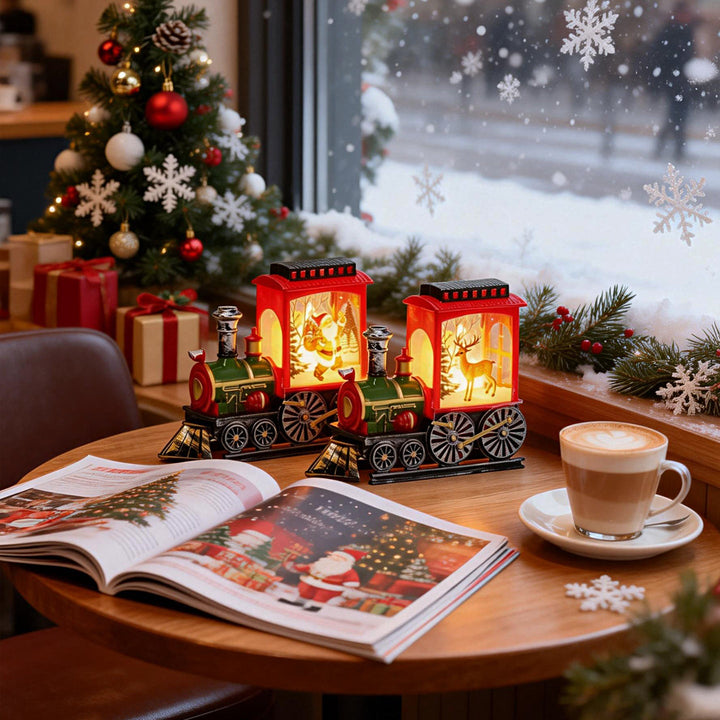 Christmas LED Pull Lantern