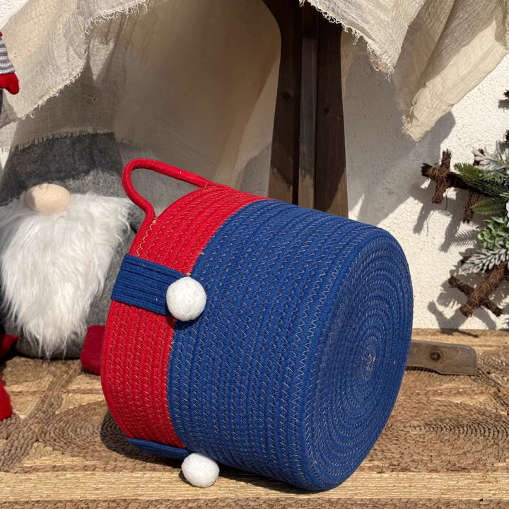 Playful Handmade Storage Basket