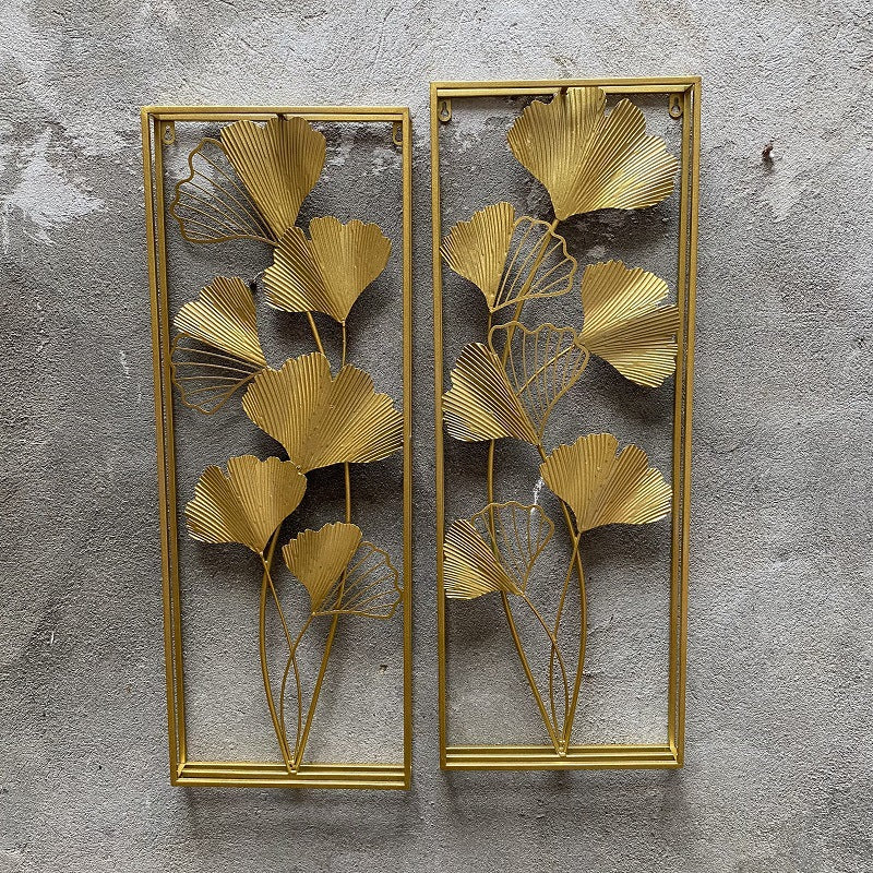 Decorative Wall Art Panel with Floral Design