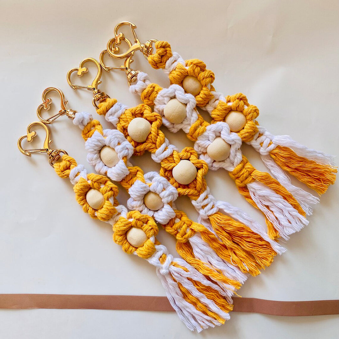 Floral Decorative Keychain
