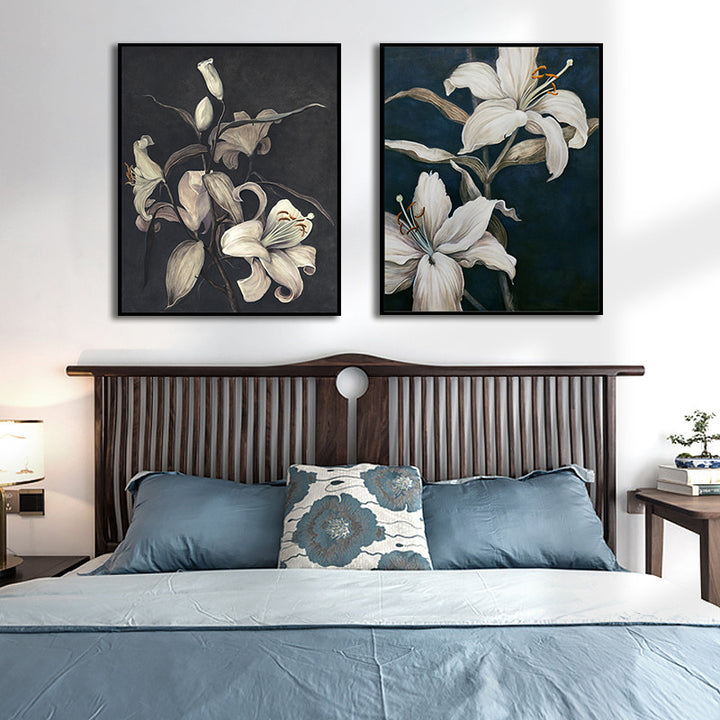 Elegant Floral Canvas Artwork