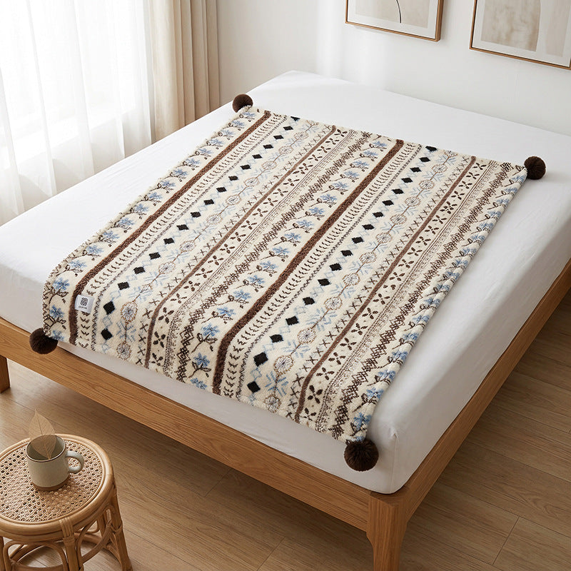 Luxury Fleece Throw Blanket