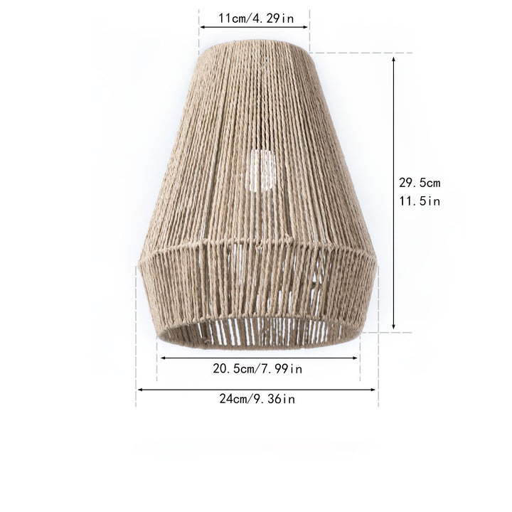 Decorative lampshade with modern design