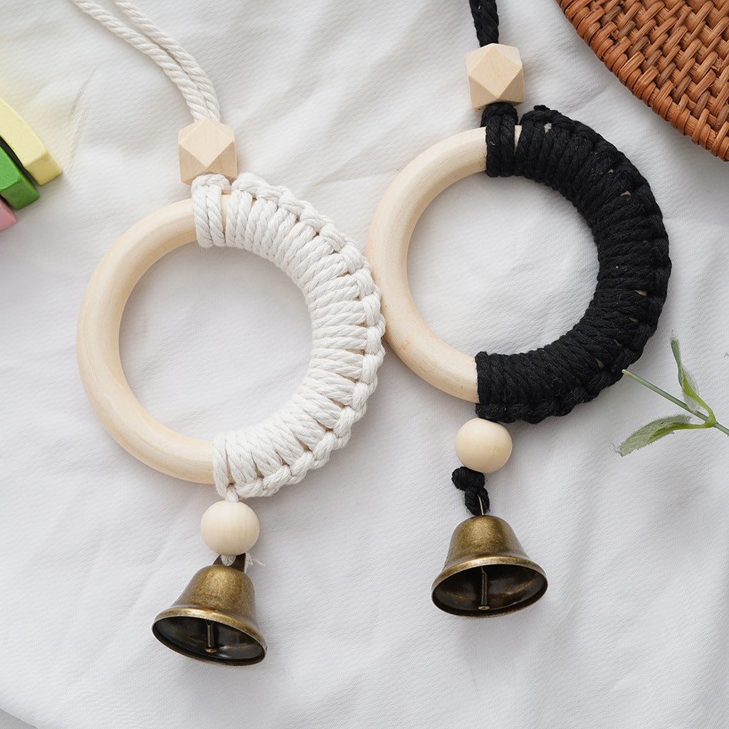 Decorative Macrame Wall Art with Bell