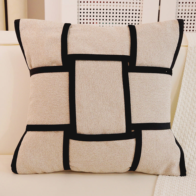 Artistic Tiger Print Decorative Throw Pillow