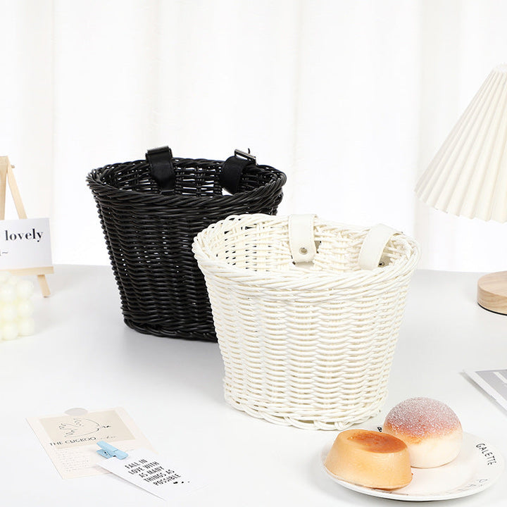 Woven Storage Basket with Handles