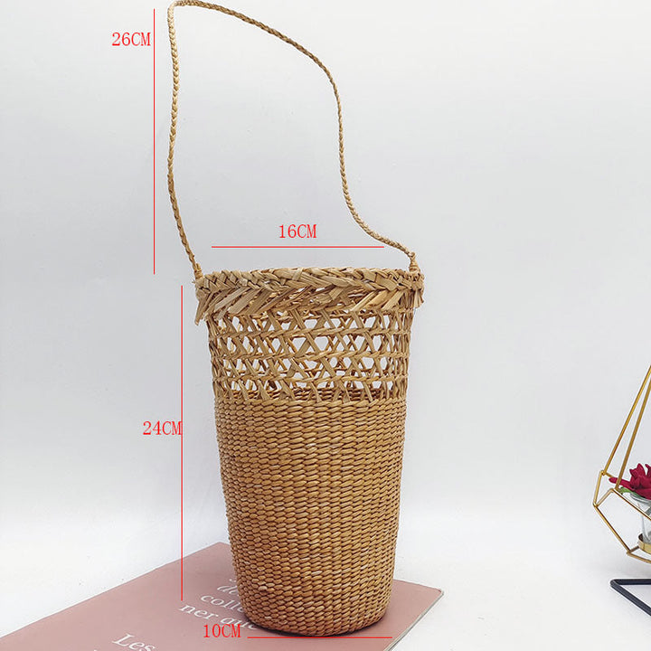 Handcrafted Woven Glass Holder