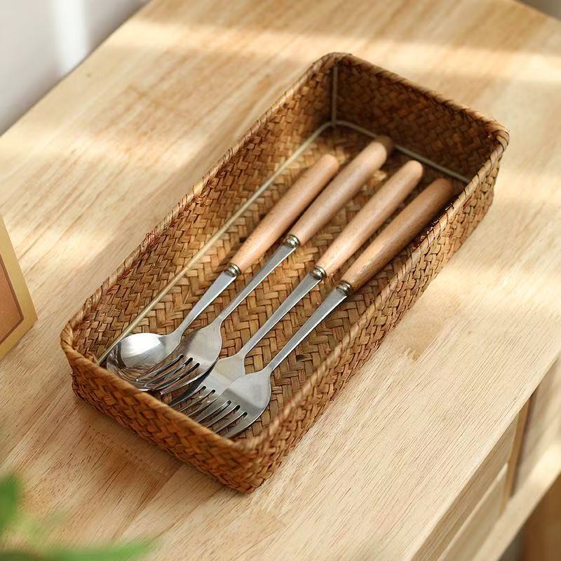 Natural Woven Storage Basket