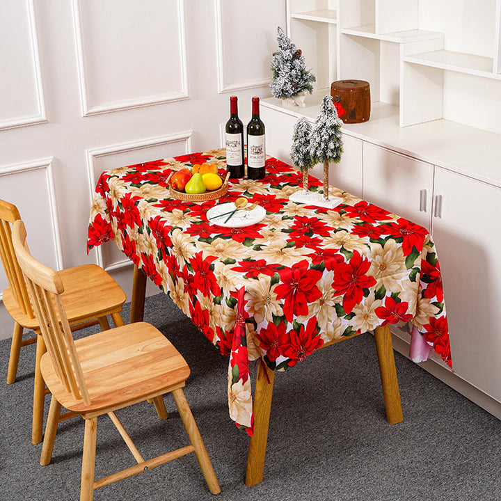 Festive tablecloth with Christmas motif