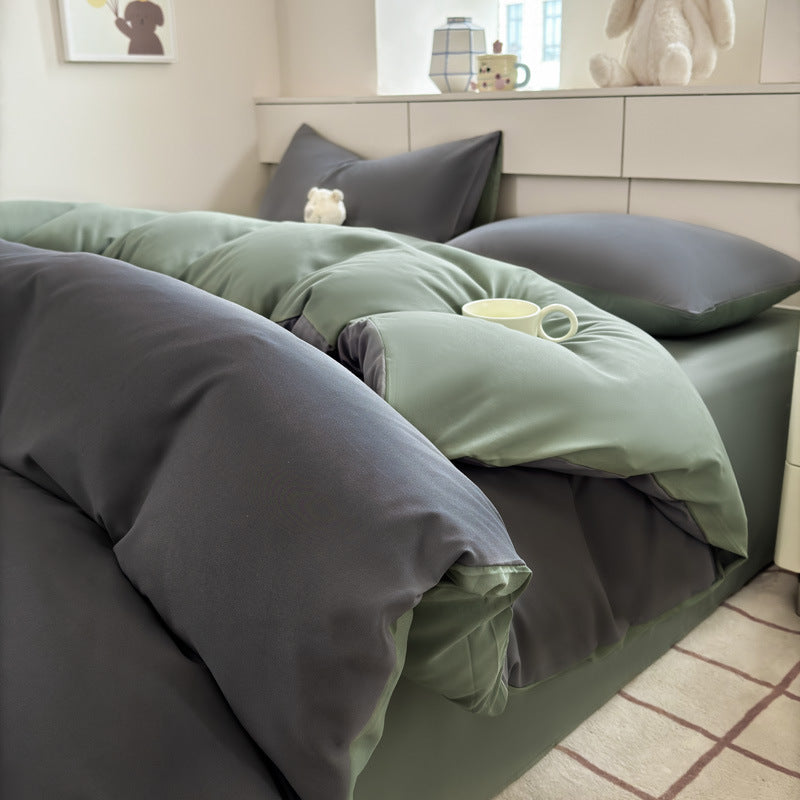 Soft Satin Duvet Cover Set