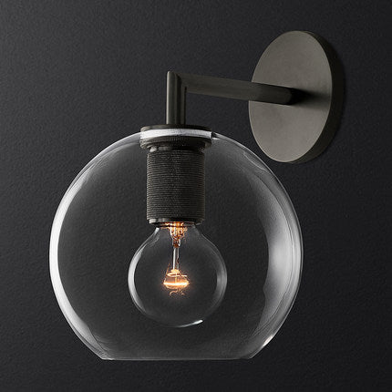 Modern Glass Ball Wall Lamp