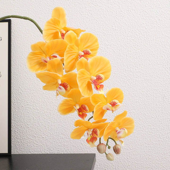 Artificial orchid bouquet with fine details