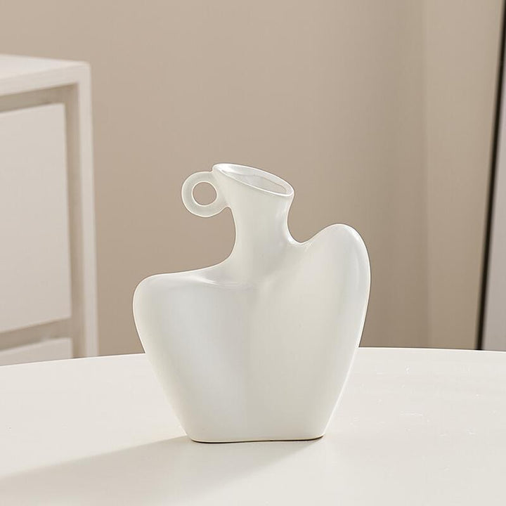 Abstract Textured Decorative Vase