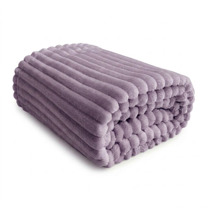 Premium Textured Fleece Blanket