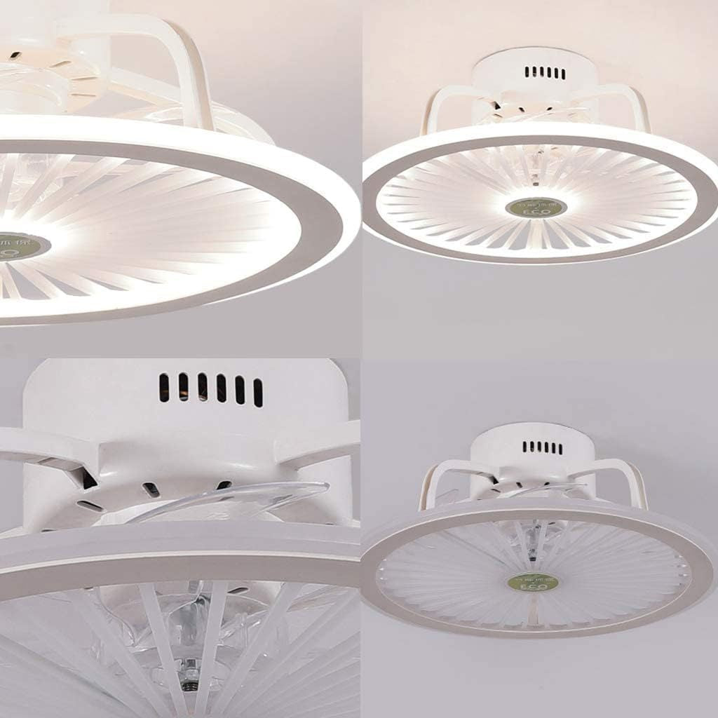 Modern round ceiling fan with light