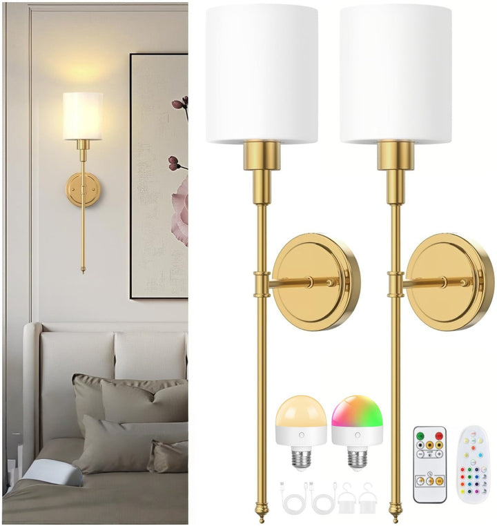 Modern adjustable LED wall lamp