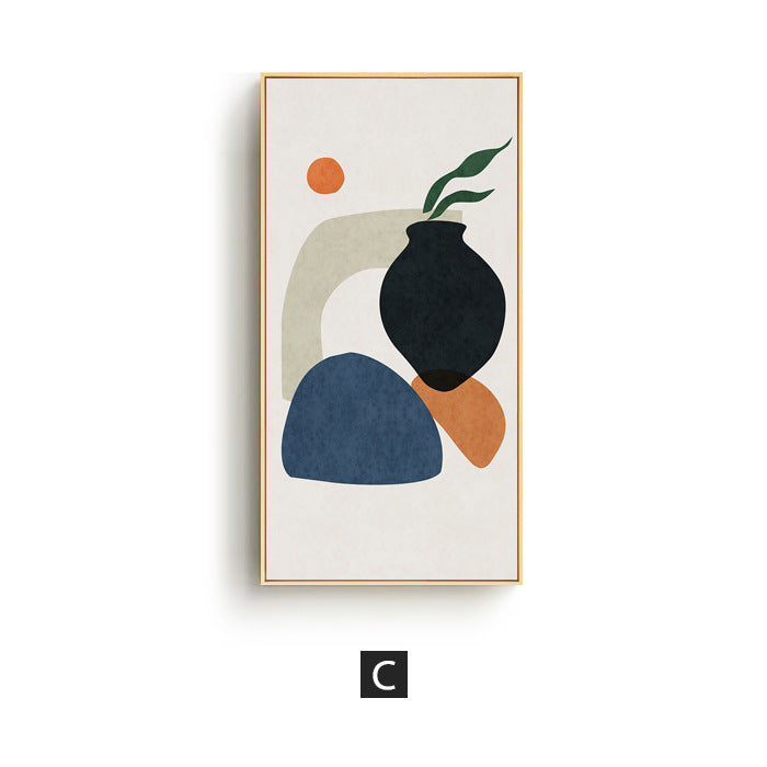 Framed Abstract Nature-Inspired Wall Art