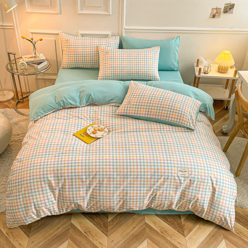 Decorative Elegant Striped Duvet Cover Set Avarnia