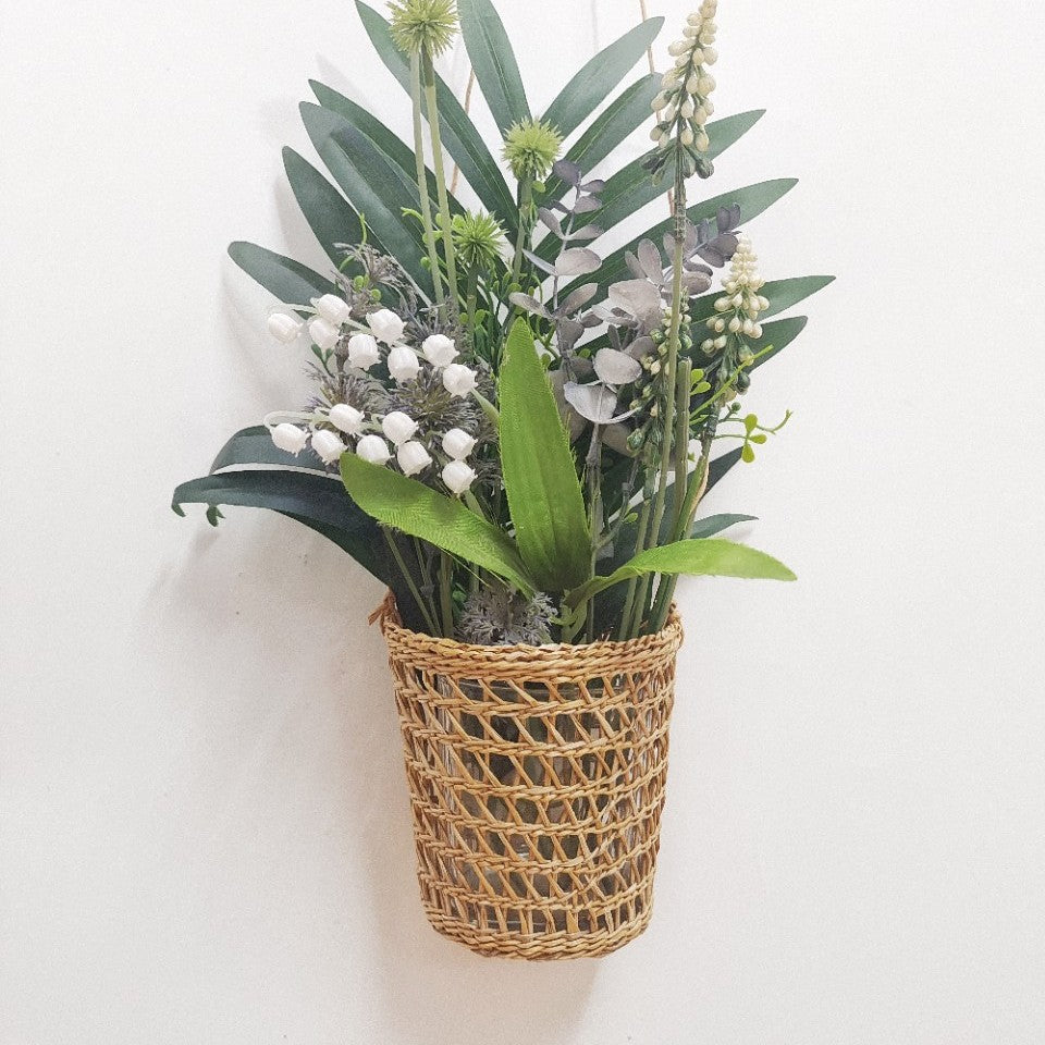 Decorative Woven Hanging Planter
