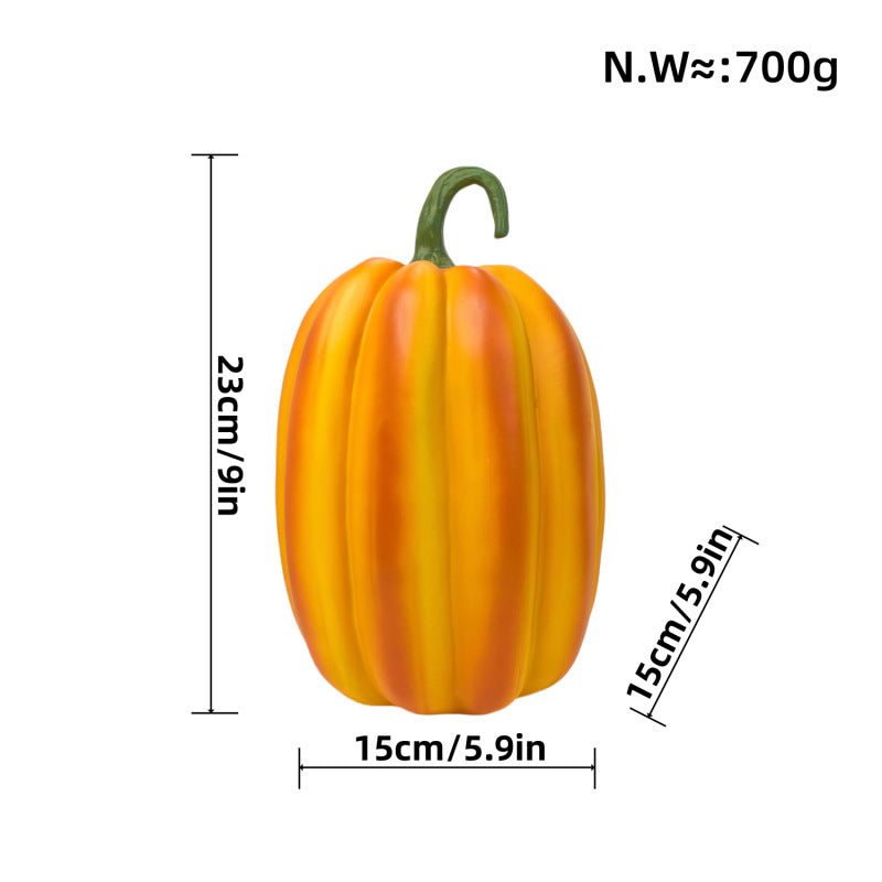 Decorative pumpkin figure