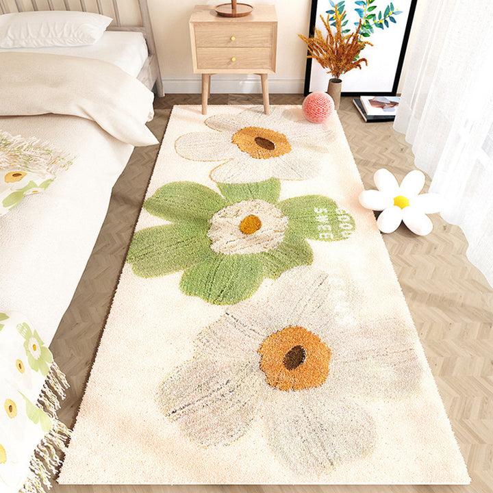 Floral Pattern Decorative Area Rug