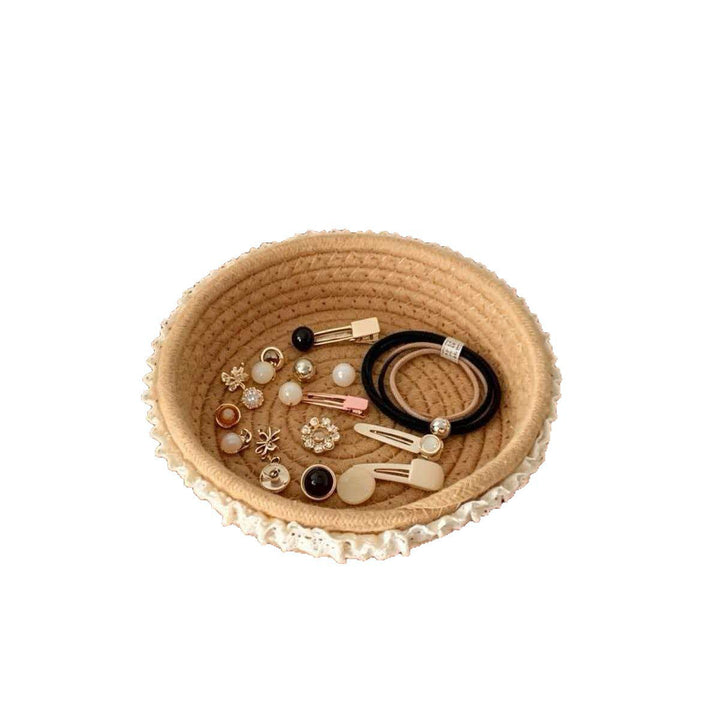 Handcrafted storage basket