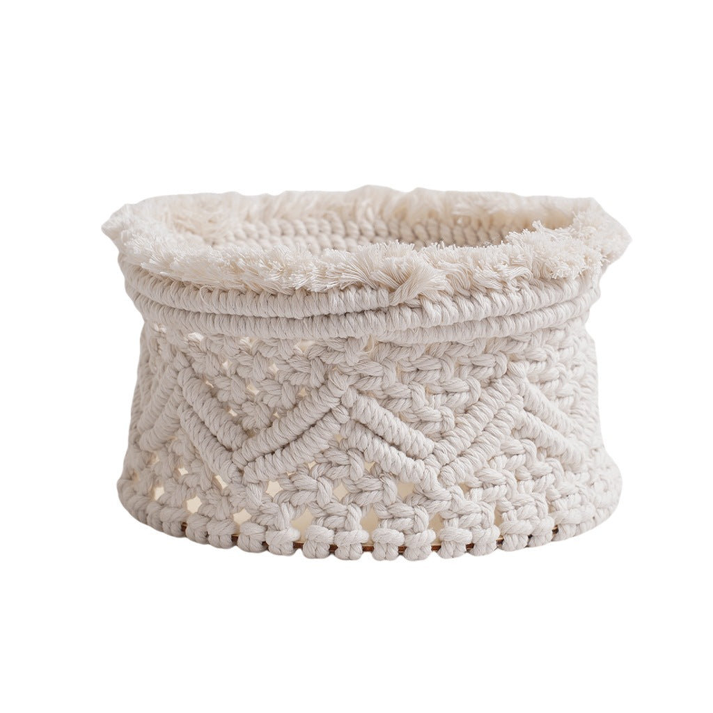 Decorative Macrame Storage Basket