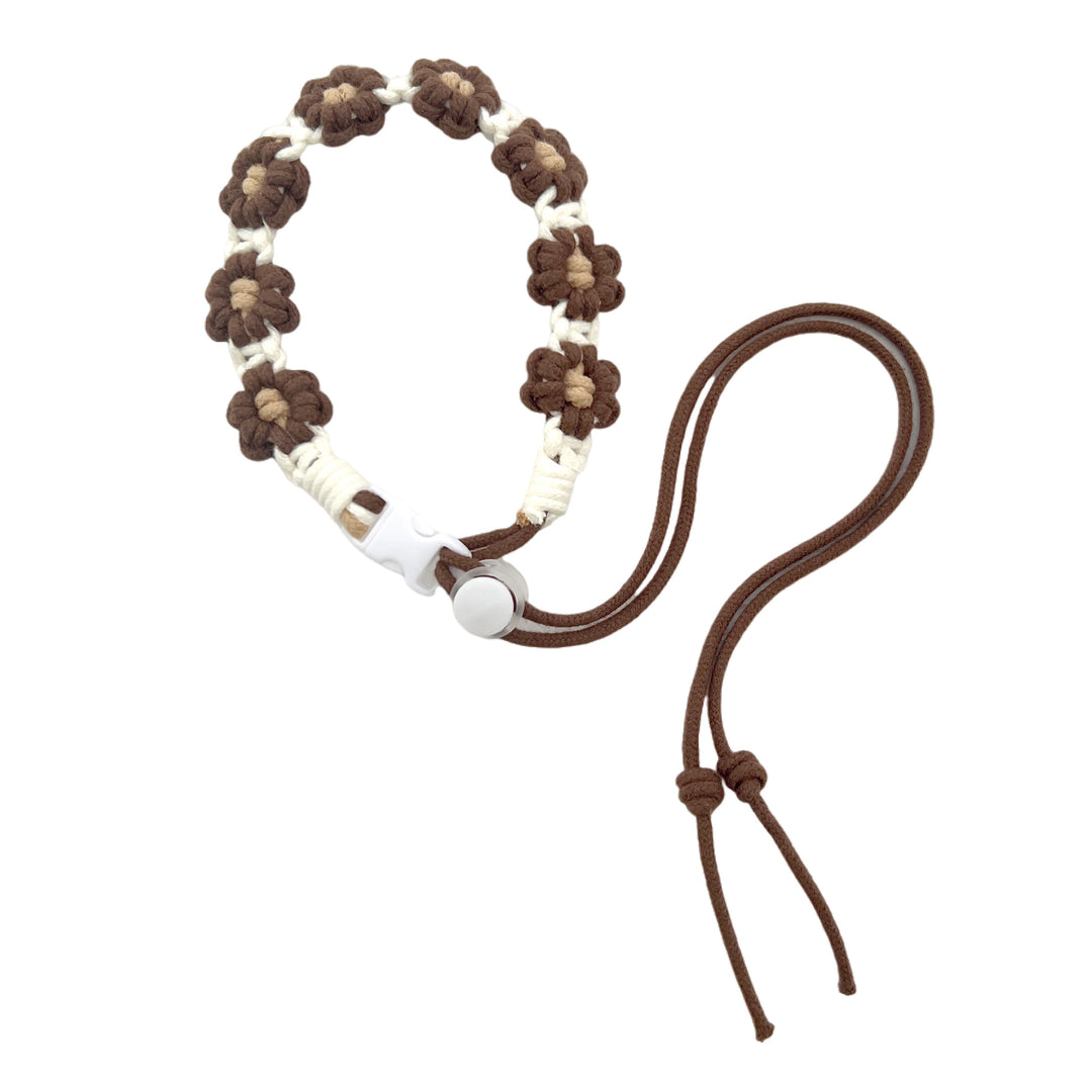Decorative Flower Macrame Eyewear Holder